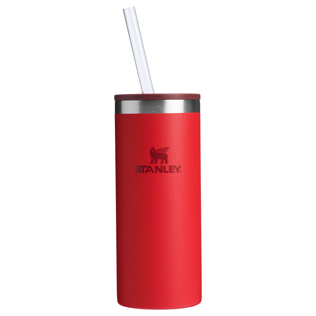 Heavy-Duty Tote The Everyday Slim Can Cooler Cup D065Q - Julienne Series Portable Picnic Chiller Tote - Chili Red
