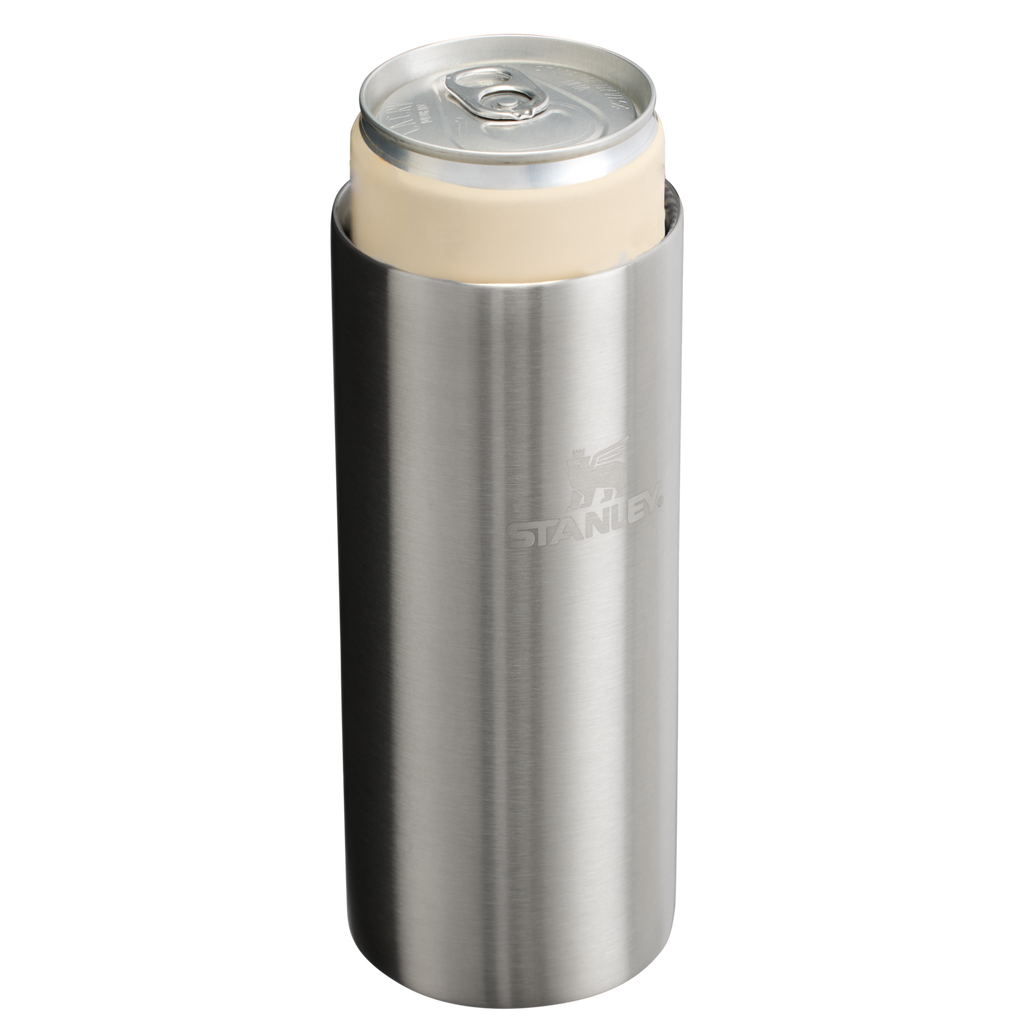 Premium All-Weather The Everyday Slim Can Cooler Cup D255E - Heavy-Duty Ice-Retention Food & Beverage Carrier Detail