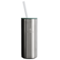 Premium All-Weather The Everyday Slim Can Cooler Cup D255E - Heavy-Duty Ice-Retention Food & Beverage Carrier - Stainless Steel Shale