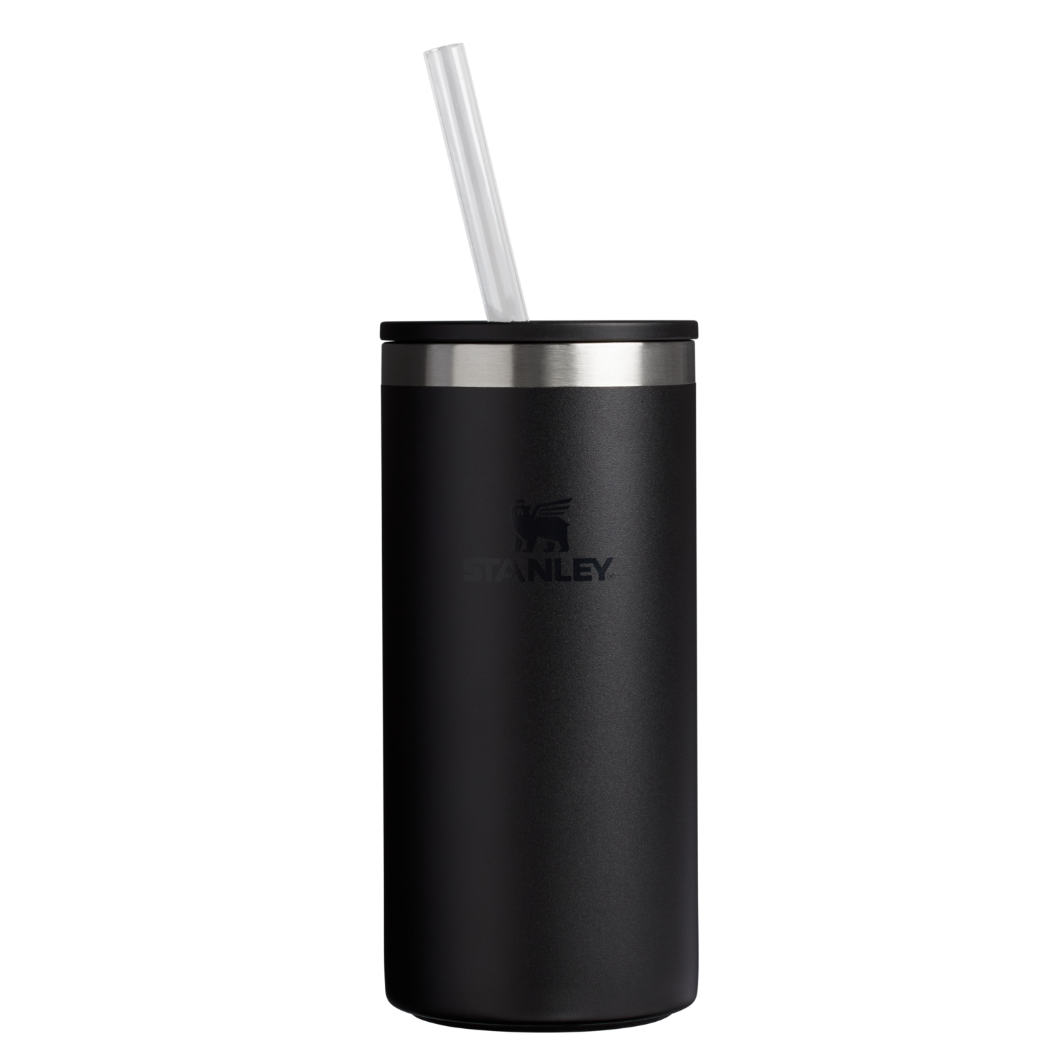 Portable Mini The Everyday Tall Can Cooler Cup D117J - Leak-Proof Insulated Mini Cooler Bag for Lunch - Black 2.0