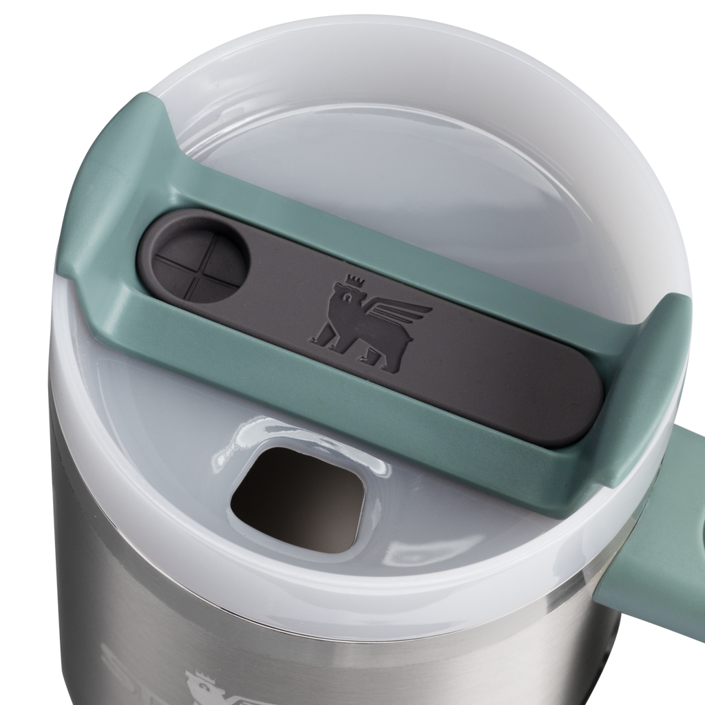Large Capacity The Quencher H2.O Flowstate Tumbler | Stanley Create D274S - 40oz Large Capacity Car-Cup Friendly Quencher Detail