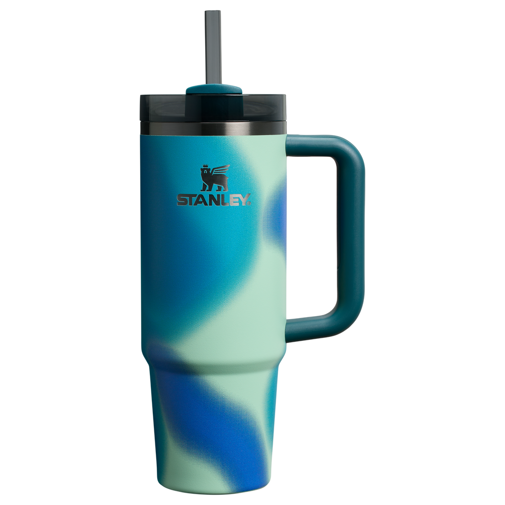 Car-Cup Friendly The Quencher H2.0 Flowstate Tumbler D051L - Double-Wall Vacuum Insulated Travel Tumbler with Straw Detail