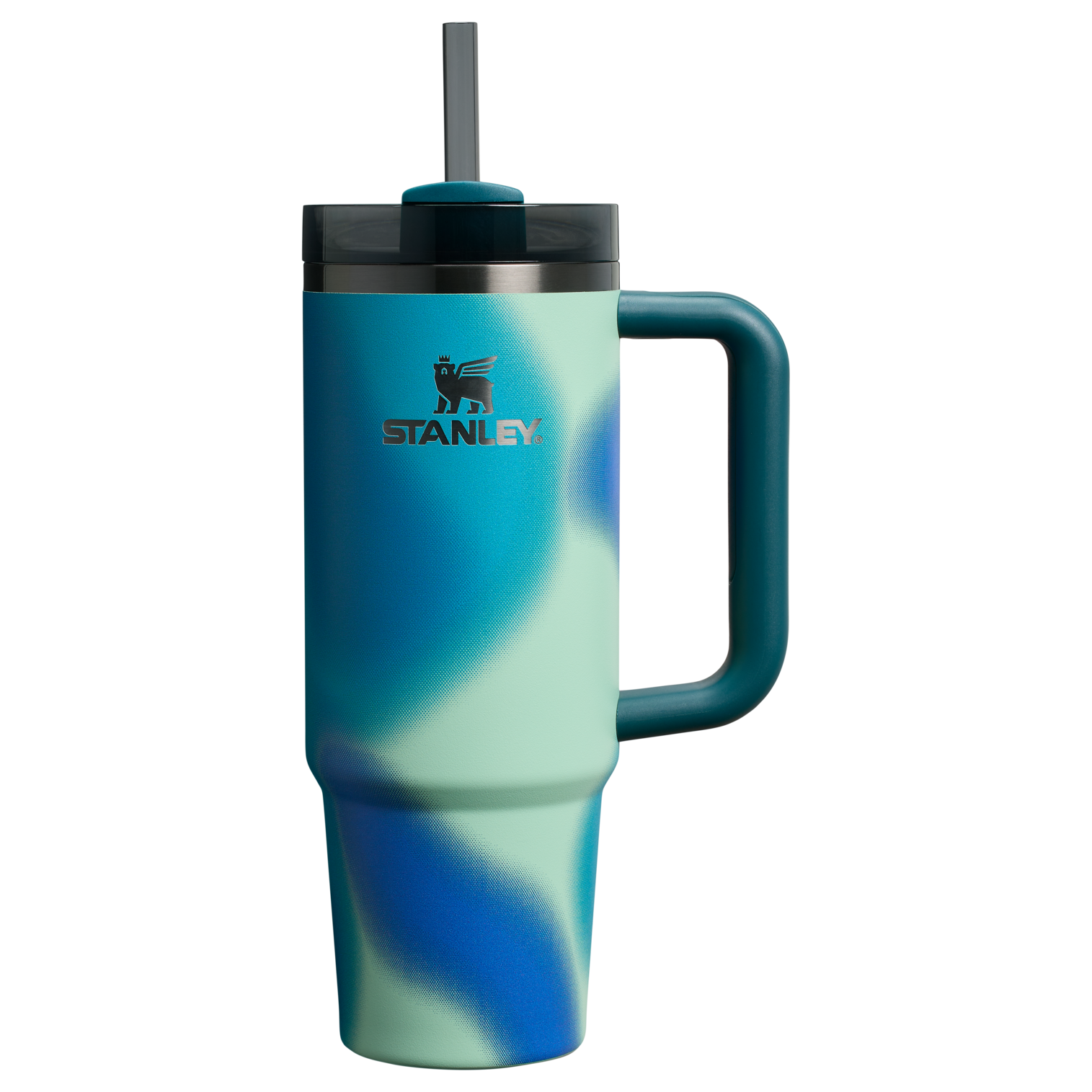Car-Cup Friendly The Quencher H2.0 Flowstate Tumbler D051L - Double-Wall Vacuum Insulated Travel Tumbler with Straw Detail
