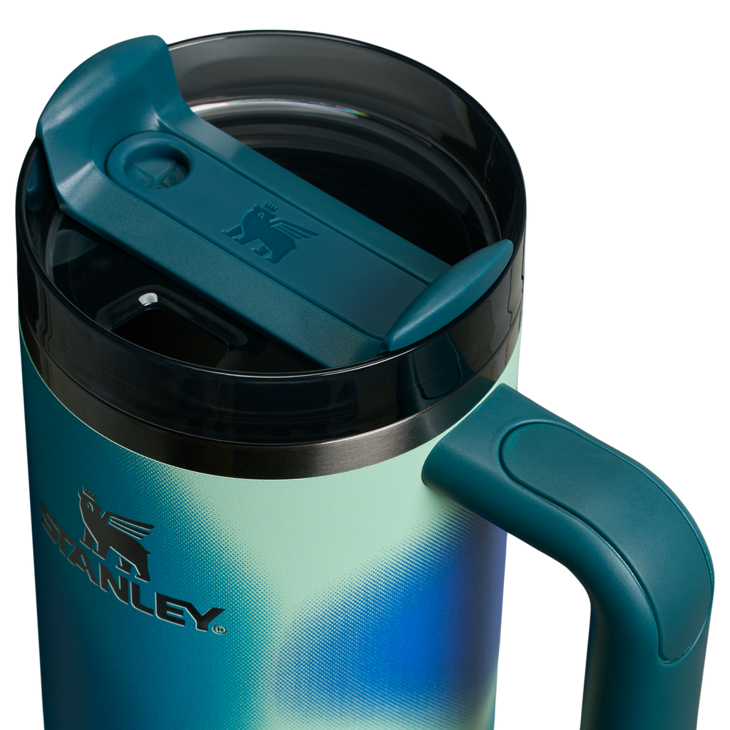 Car-Cup Friendly The Quencher H2.0 Flowstate Tumbler D051L - Double-Wall Vacuum Insulated Travel Tumbler with Straw Detail