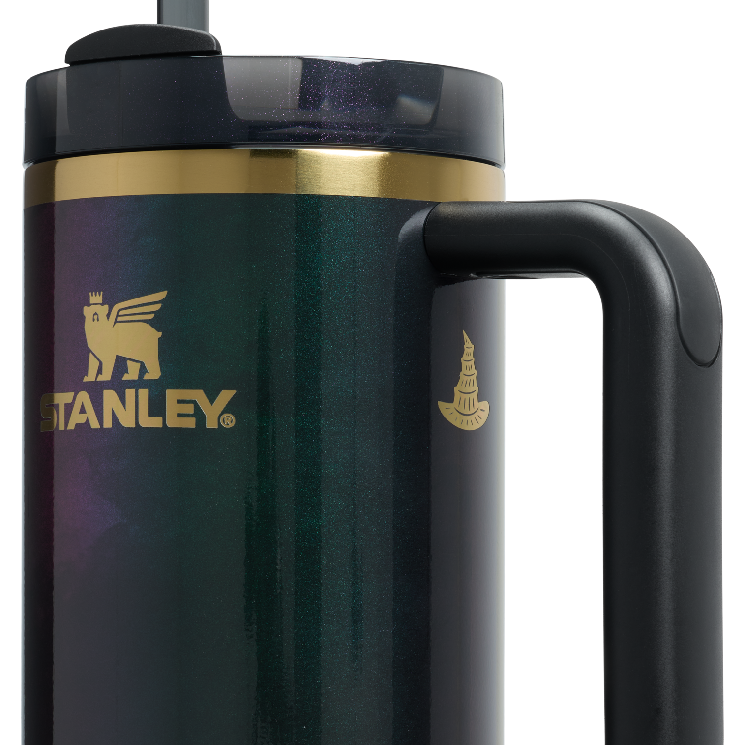 Car-Cup Friendly The Wicked for Good Quencher H2.0 Flowstate Tumbler D246P - 40oz Large Capacity Car-Cup Friendly Quencher Detail