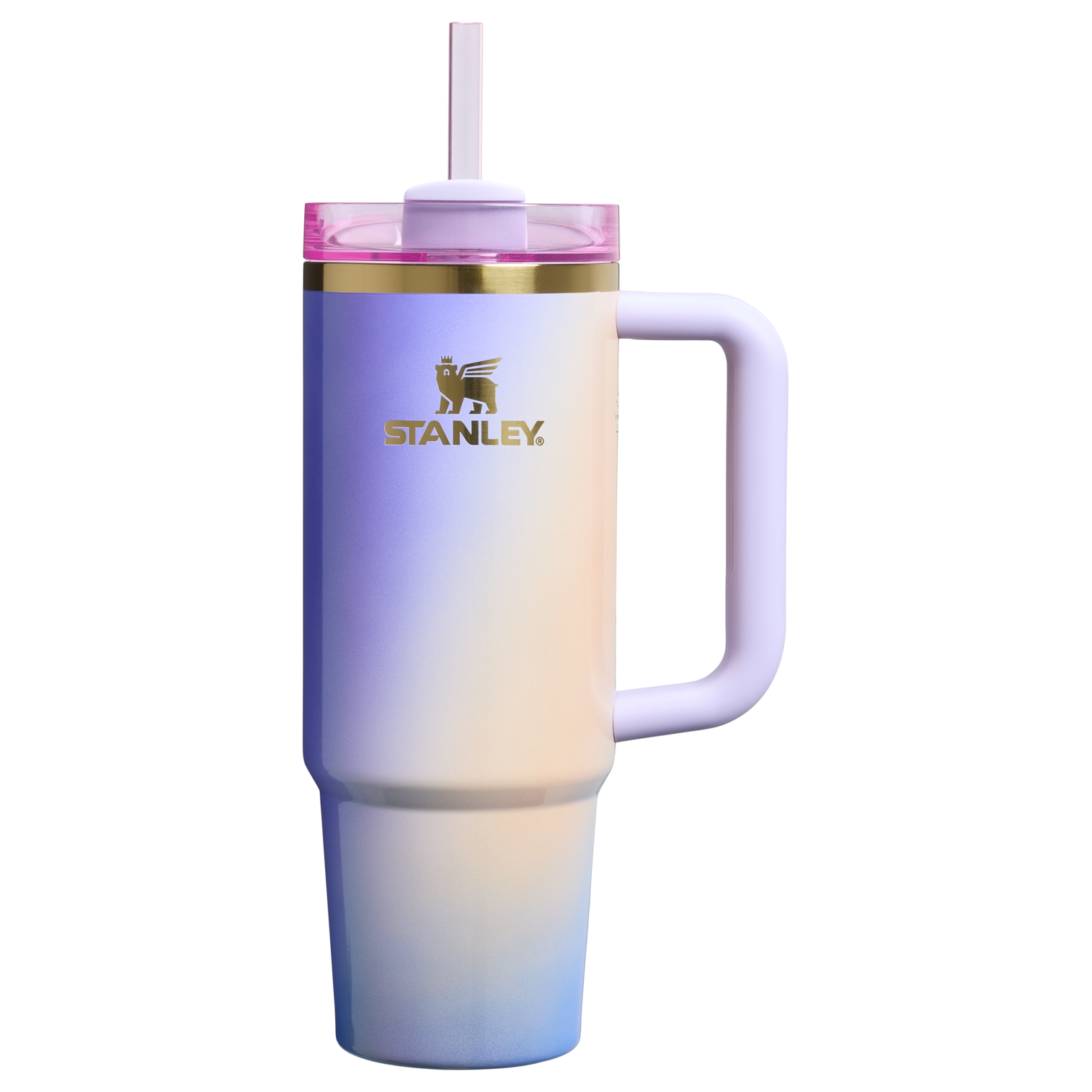 Car-Cup Friendly The Wicked for Good Quencher H2.0 Flowstate Tumbler D246P - 40oz Large Capacity Car-Cup Friendly Quencher - Glinda For Good