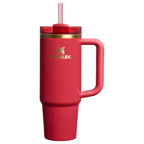 Car-Cup Friendly The Cheers & Cheer Quencher H2.0 Flowstate Tumbler D189S - Double-Wall Vacuum Insulated Travel Tumbler with Straw - Holly Berry Gloss