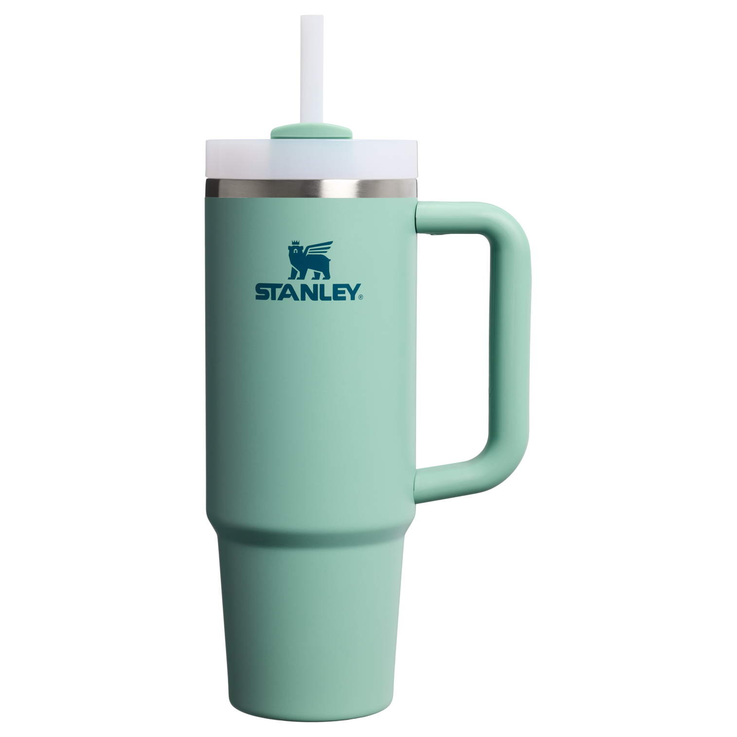 Car-Cup Friendly The Quencher H2.0 Flowstate Tumbler D051L - Double-Wall Vacuum Insulated Travel Tumbler with Straw - Spring Green