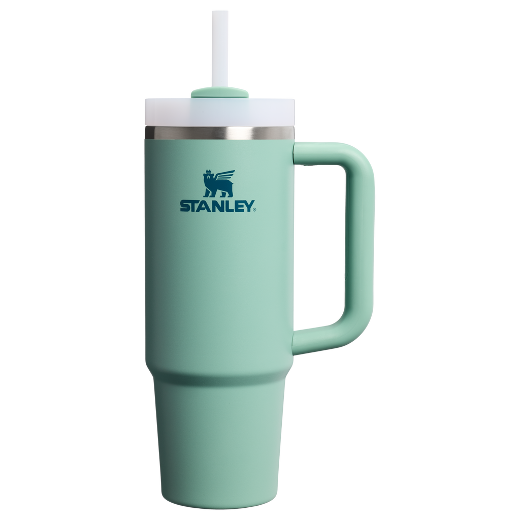 Large Capacity The Quencher H2.0 Flowstate Tumbler | Stanley Create D331C - FlowState 3-Position Lid Insulated Travel Mug - Spring Green