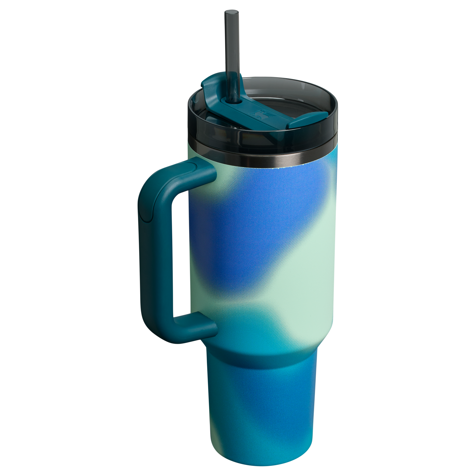 Insulated Travel The Quencher H2.0 Flowstate Tumbler D050X - Double-Wall Vacuum Insulated Travel Tumbler with Straw Detail