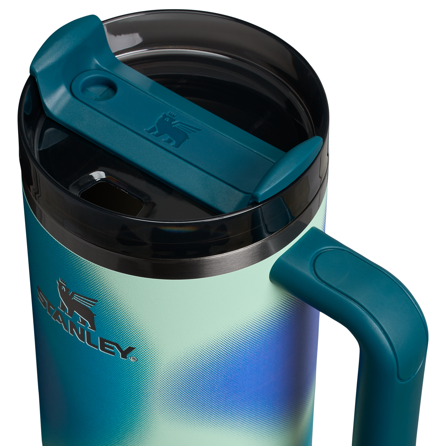 Insulated Travel The Quencher H2.0 Flowstate Tumbler D050X - Double-Wall Vacuum Insulated Travel Tumbler with Straw Detail