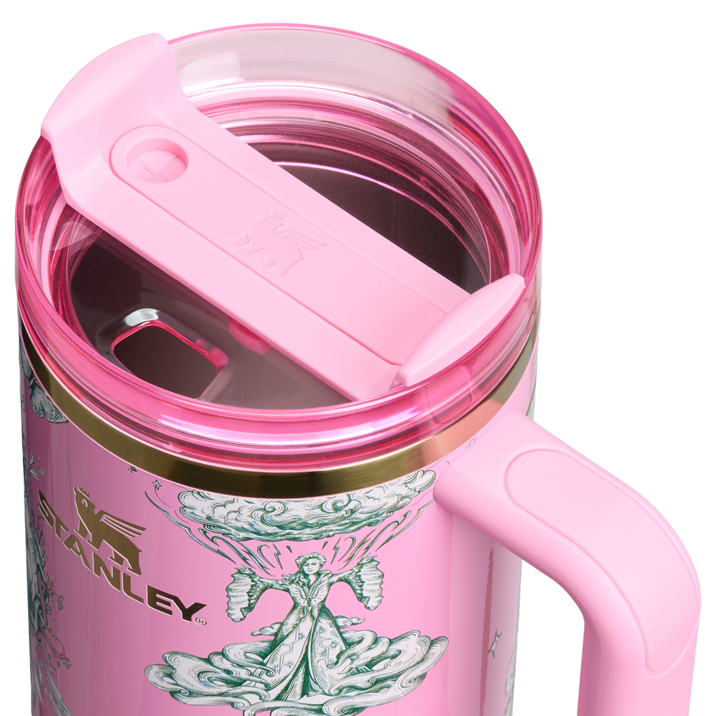 Car-Cup Friendly The Wicked for Good Quencher H2.0 Flowstate Tumbler D245R - Double-Wall Vacuum Insulated Travel Tumbler with Straw Detail