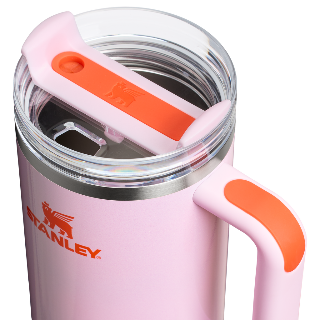 Insulated Travel The Quencher H2.0 Flowstate Tumbler D050X - Double-Wall Vacuum Insulated Travel Tumbler with Straw Detail