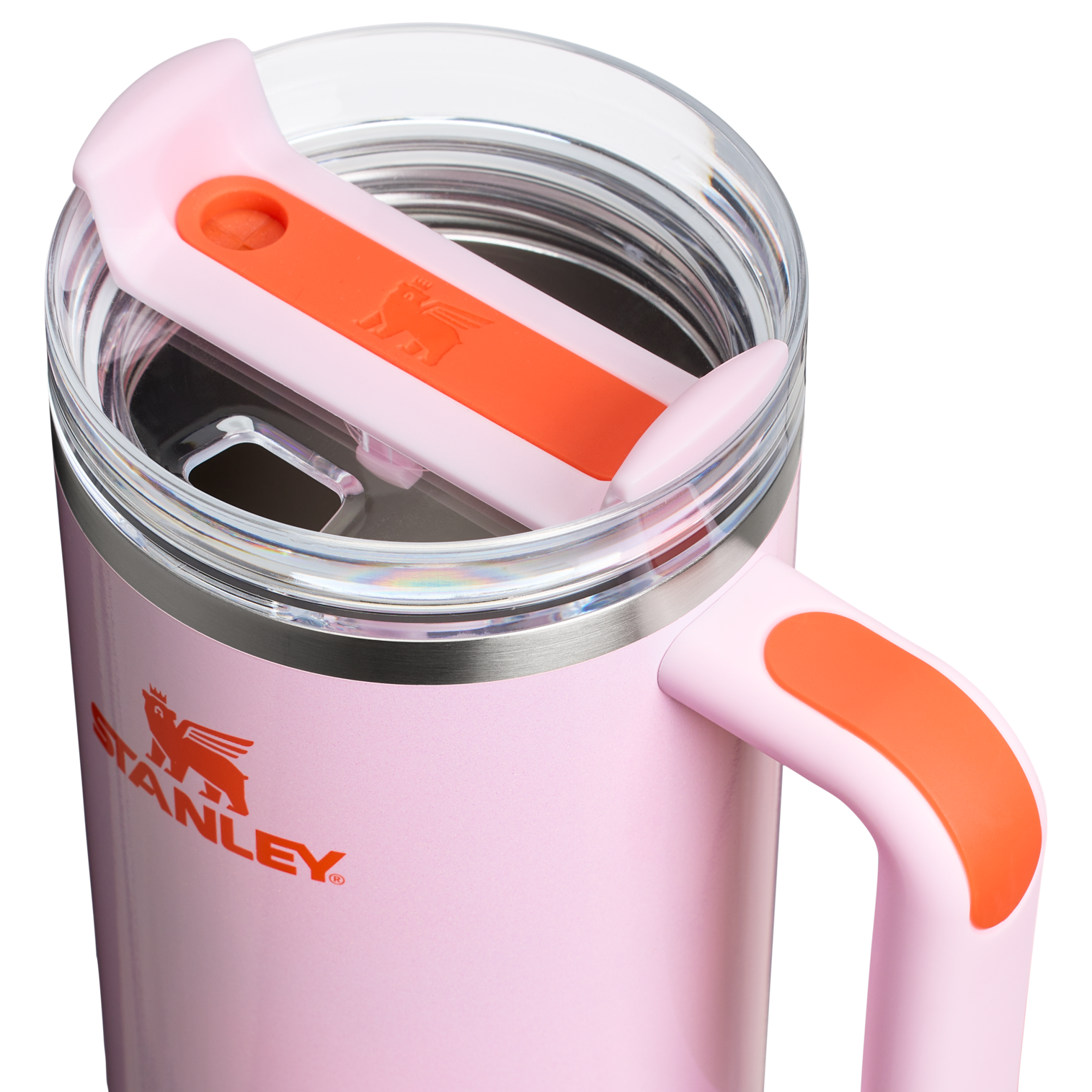 Insulated Travel The Quencher H2.0 Flowstate Tumbler D050X - Double-Wall Vacuum Insulated Travel Tumbler with Straw Detail