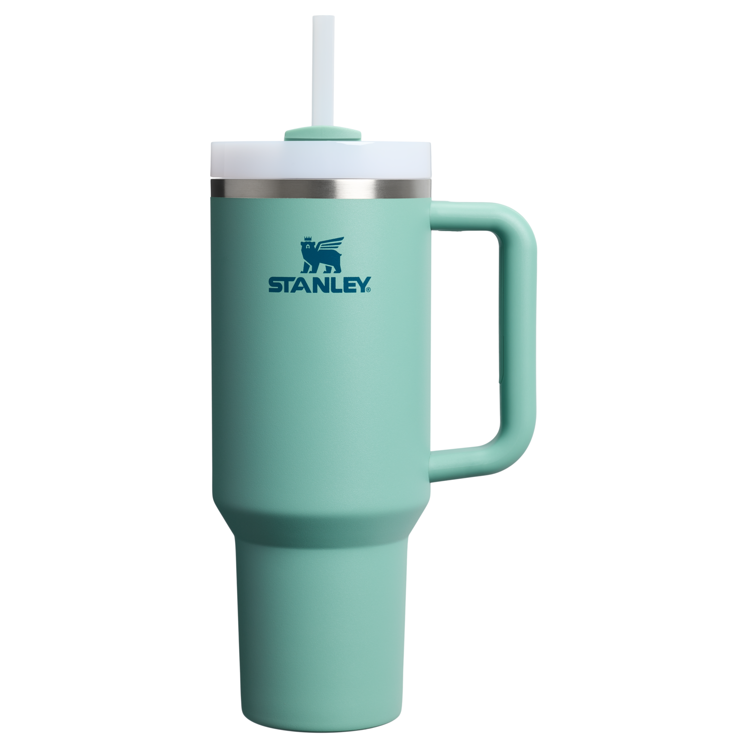 Insulated Travel The Quencher H2.0 Flowstate Tumbler D050X - Double-Wall Vacuum Insulated Travel Tumbler with Straw - Spring Green