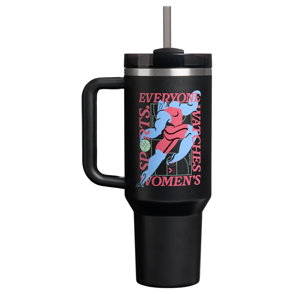 Car-Cup Friendly The Quencher H2.0 Flowstate Tumbler D340Y - FlowState 3-Position Lid Insulated Travel Mug - Tournament Black