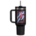 Car-Cup Friendly The Quencher H2.0 Flowstate Tumbler D340Y - FlowState 3-Position Lid Insulated Travel Mug - Tournament Black