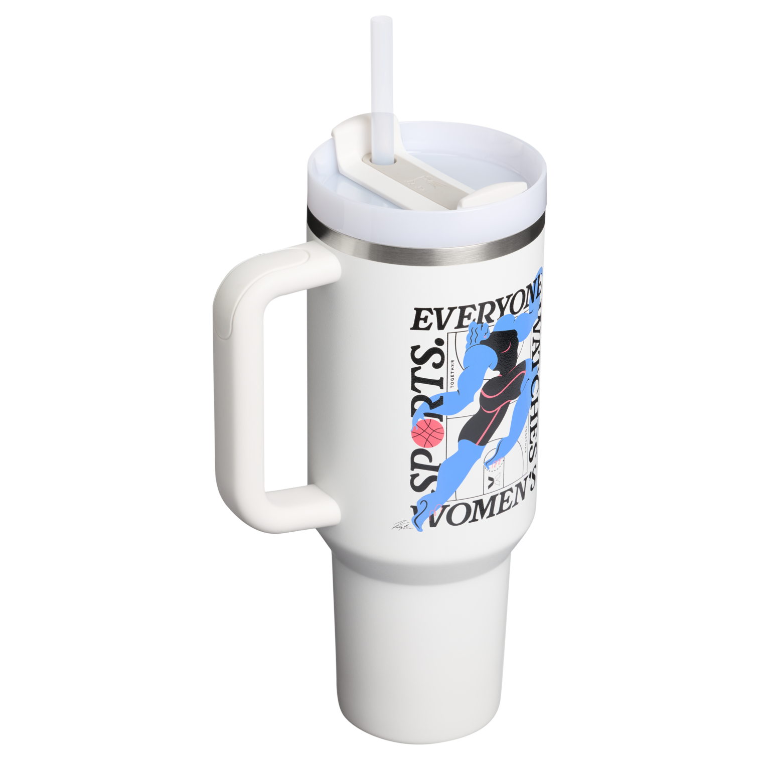 Car-Cup Friendly The Quencher H2.0 Flowstate Tumbler D340Y - FlowState 3-Position Lid Insulated Travel Mug Detail