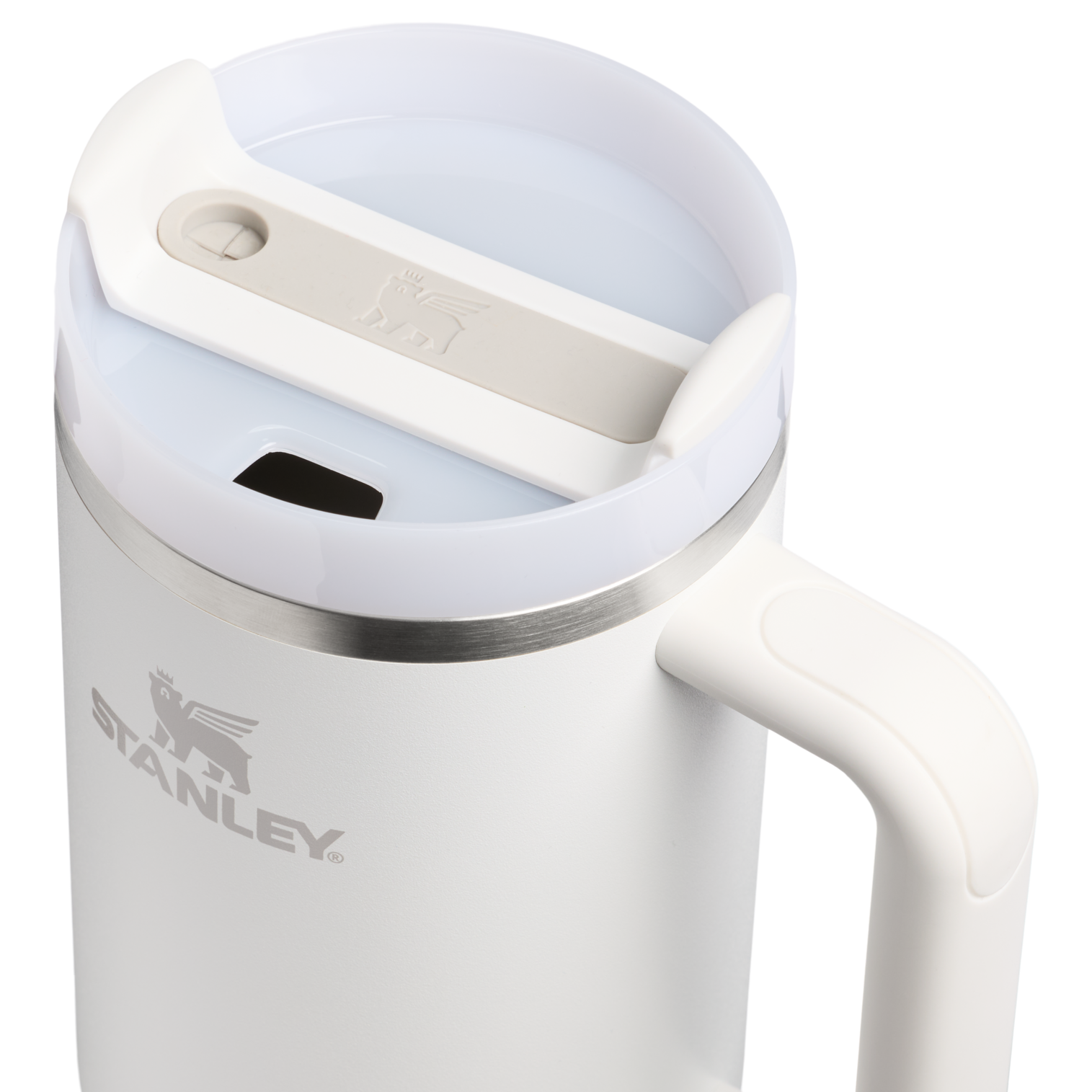 Car-Cup Friendly The Quencher H2.0 Flowstate Tumbler D340Y - FlowState 3-Position Lid Insulated Travel Mug Detail