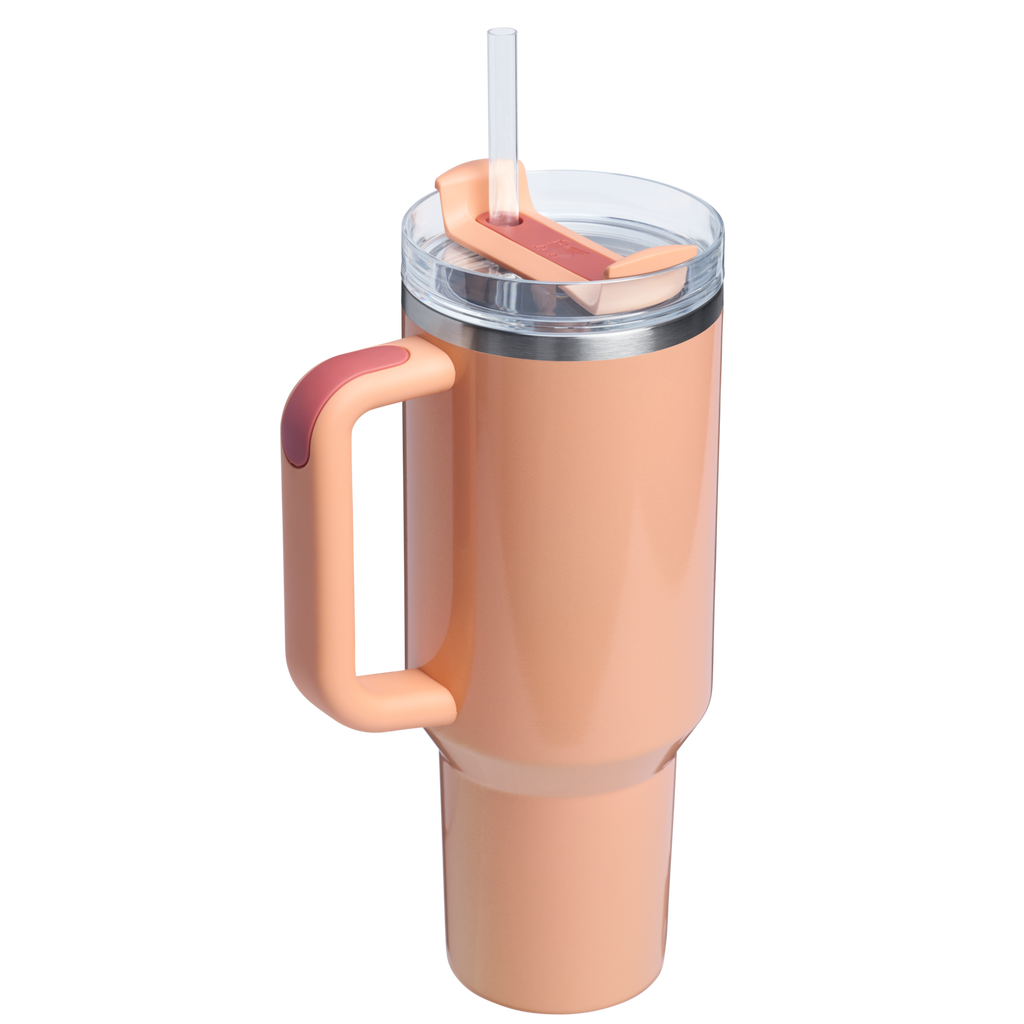 Insulated Travel The Quencher H2.0 Flowstate Tumbler D050X - Double-Wall Vacuum Insulated Travel Tumbler with Straw Detail