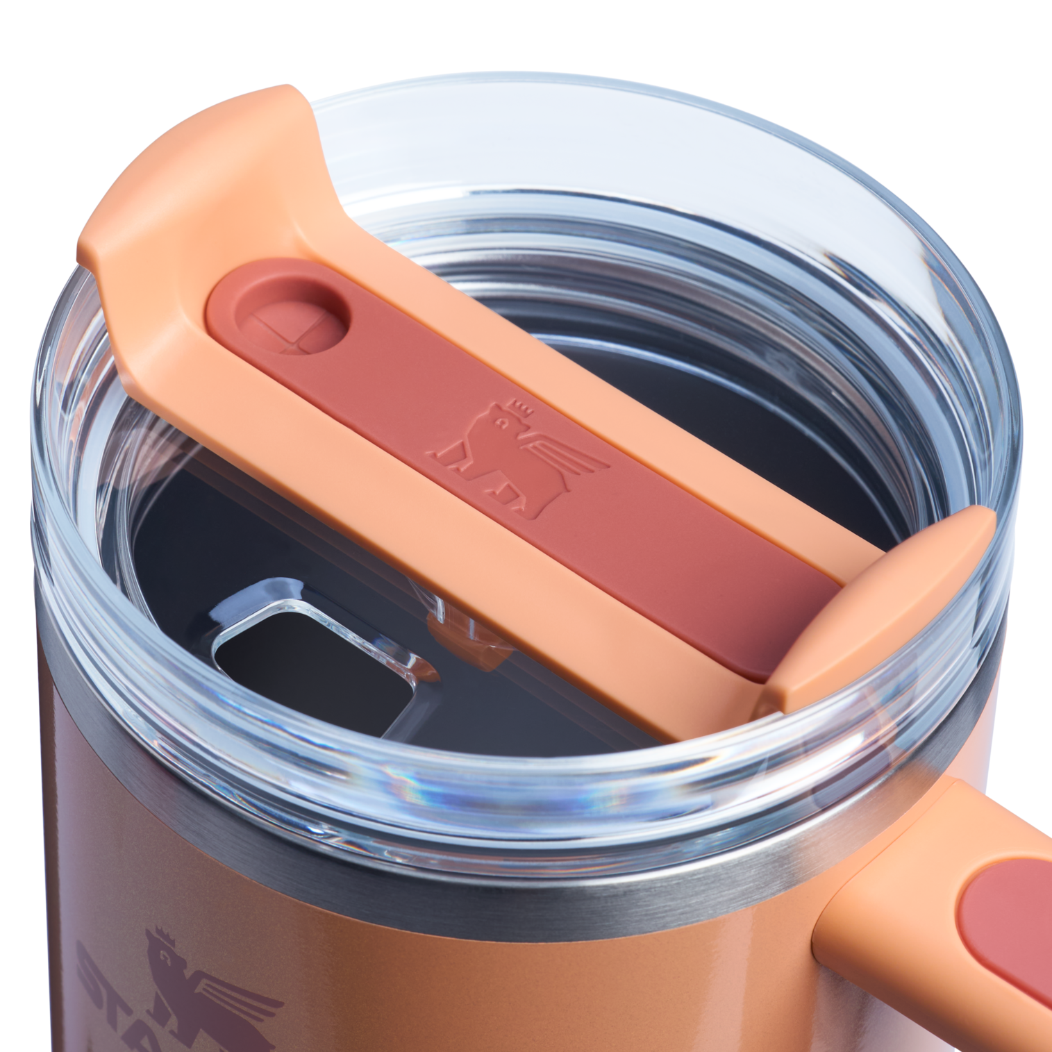 Insulated Travel The Quencher H2.0 Flowstate Tumbler D050X - Double-Wall Vacuum Insulated Travel Tumbler with Straw Detail