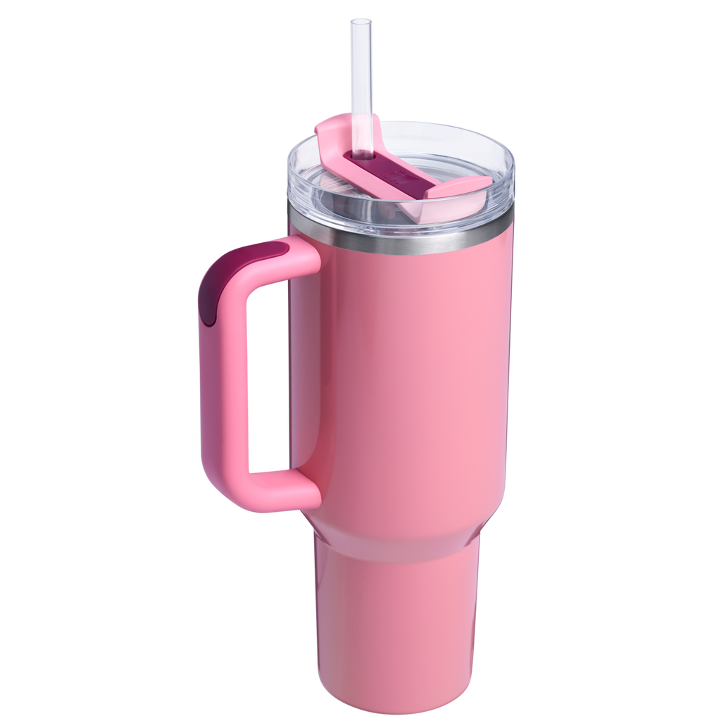 Insulated Travel The Quencher H2.0 Flowstate Tumbler D050X - Double-Wall Vacuum Insulated Travel Tumbler with Straw Detail