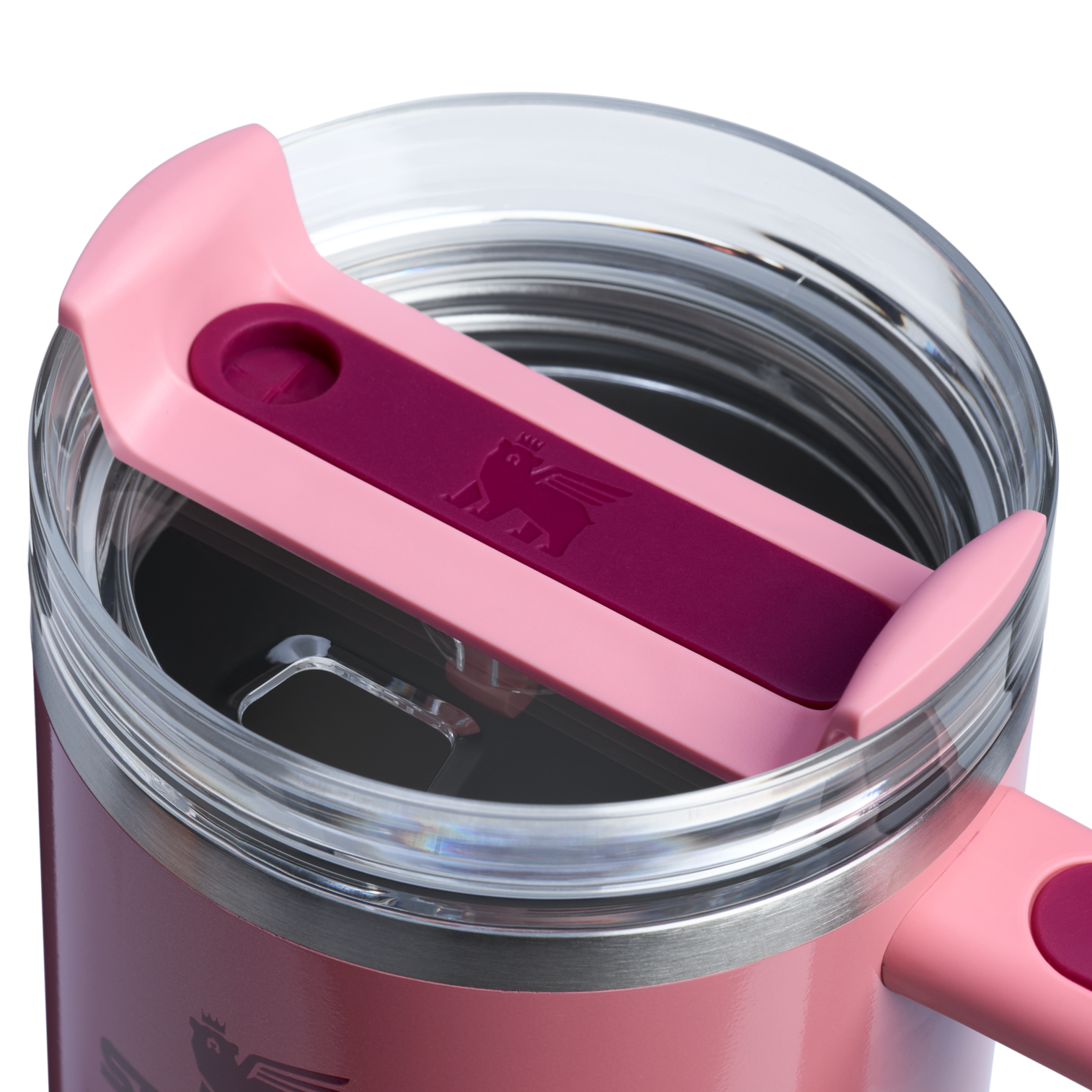 Insulated Travel The Quencher H2.0 Flowstate Tumbler D050X - Double-Wall Vacuum Insulated Travel Tumbler with Straw Detail