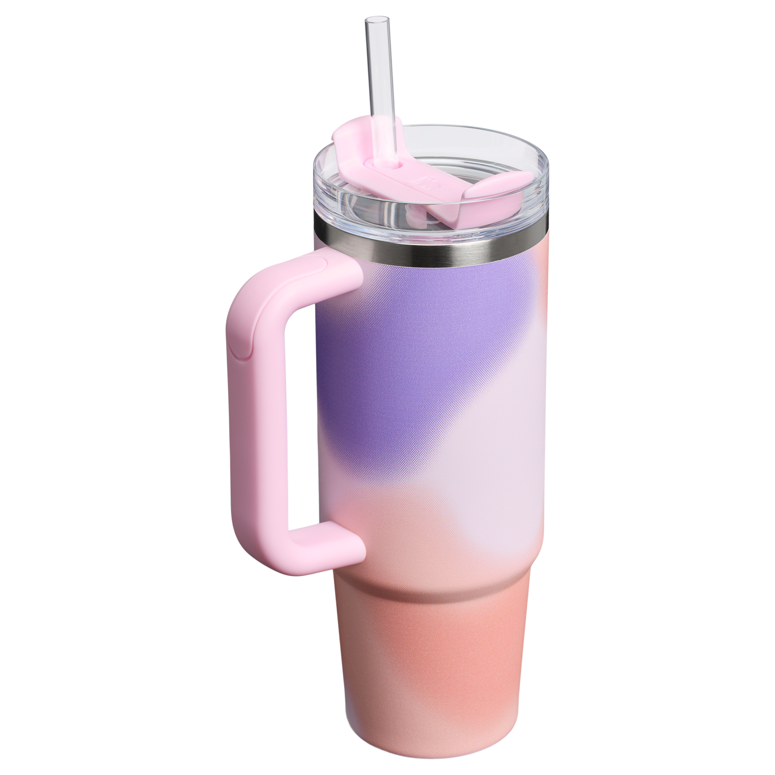 Car-Cup Friendly The Quencher H2.0 Flowstate Tumbler D051L - Double-Wall Vacuum Insulated Travel Tumbler with Straw Detail