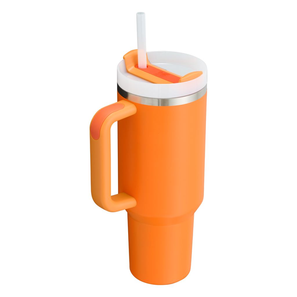 Insulated Travel The Quencher H2.0 Flowstate Tumbler D050X - Double-Wall Vacuum Insulated Travel Tumbler with Straw Detail