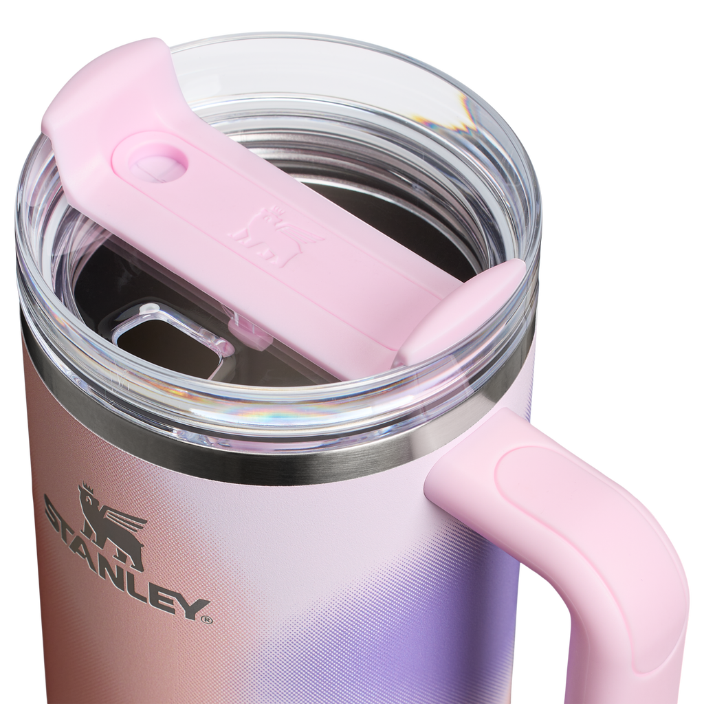 Insulated Travel The Quencher H2.0 Flowstate Tumbler D050X - Double-Wall Vacuum Insulated Travel Tumbler with Straw Detail