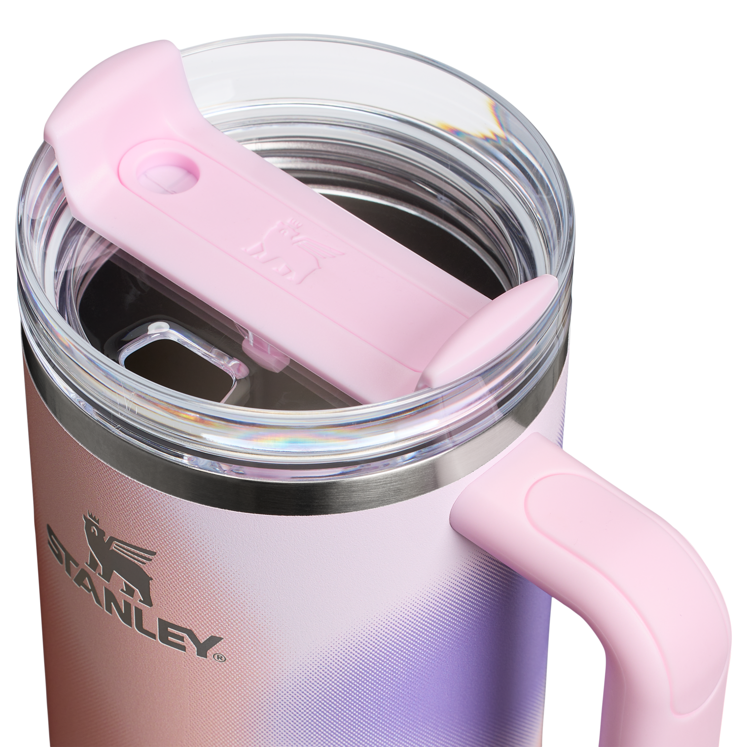 Insulated Travel The Quencher H2.0 Flowstate Tumbler D050X - Double-Wall Vacuum Insulated Travel Tumbler with Straw Detail