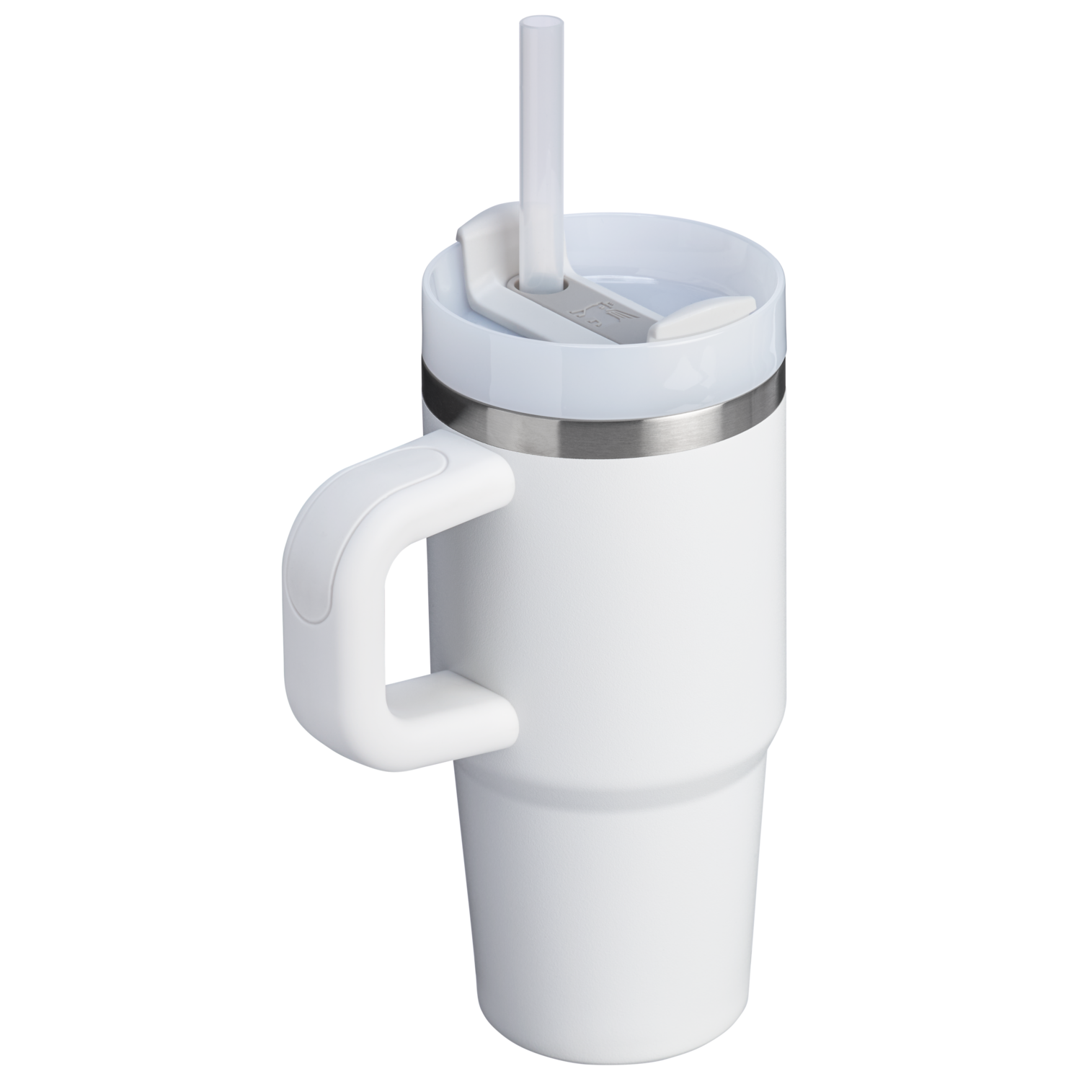 Car-Cup Friendly The Quencher H2.O Flowstate Tumbler | Stanley Create D291F - Premium Stainless Steel Straw Cup for All-Day Hydration Detail