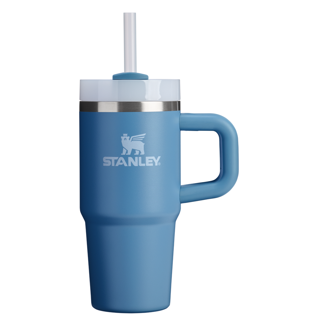 Car-Cup Friendly The Quencher H2.O Flowstate Tumbler | Stanley Create D291F - Premium Stainless Steel Straw Cup for All-Day Hydration Detail
