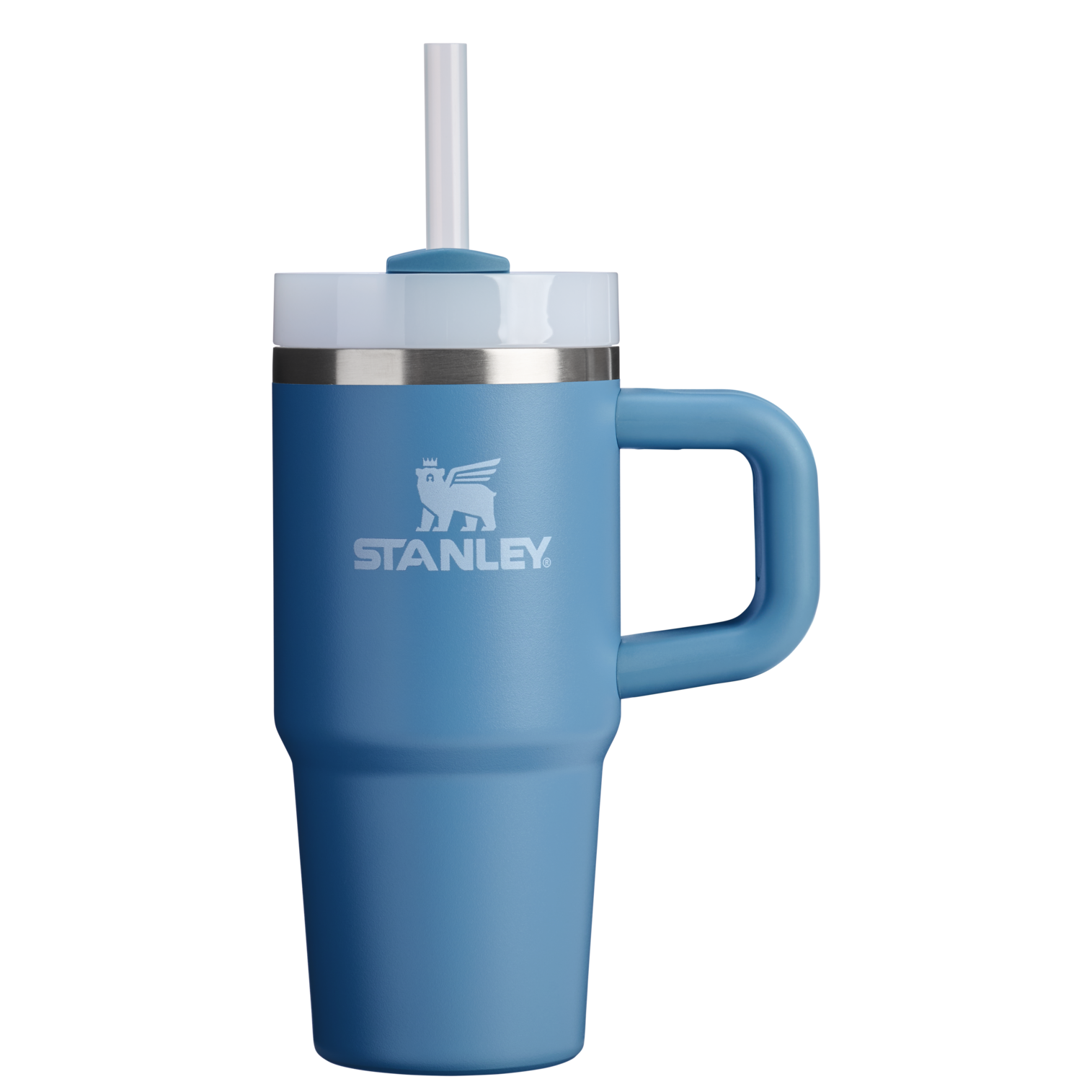 Car-Cup Friendly The Quencher H2.O Flowstate Tumbler | Stanley Create D291F - Premium Stainless Steel Straw Cup for All-Day Hydration Detail