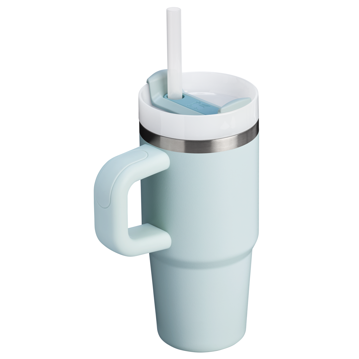 Car-Cup Friendly The Quencher H2.O Flowstate Tumbler | Stanley Create D291F - Premium Stainless Steel Straw Cup for All-Day Hydration Detail