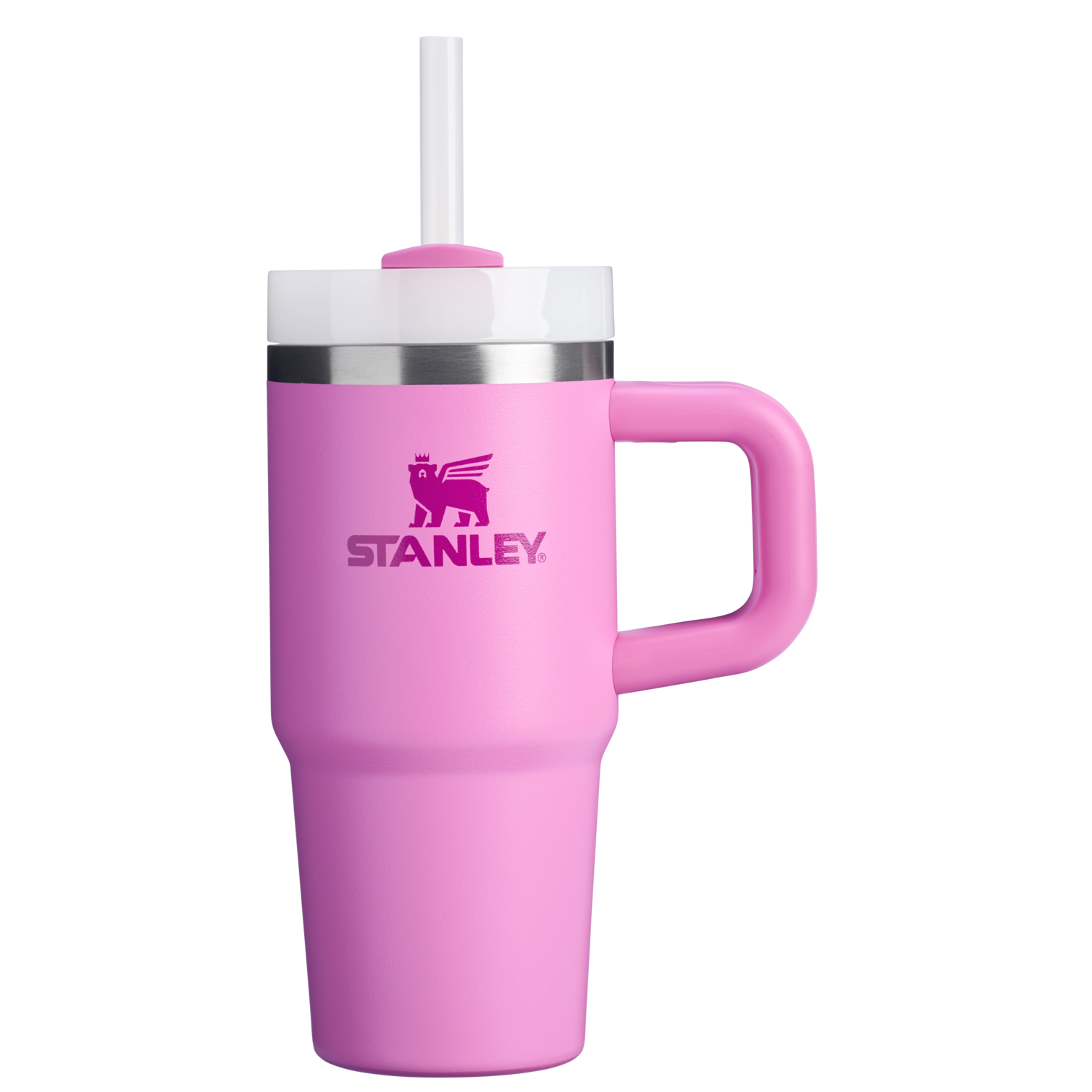 Car-Cup Friendly The Quencher H2.O Flowstate Tumbler | Stanley Create D291F - Premium Stainless Steel Straw Cup for All-Day Hydration Detail