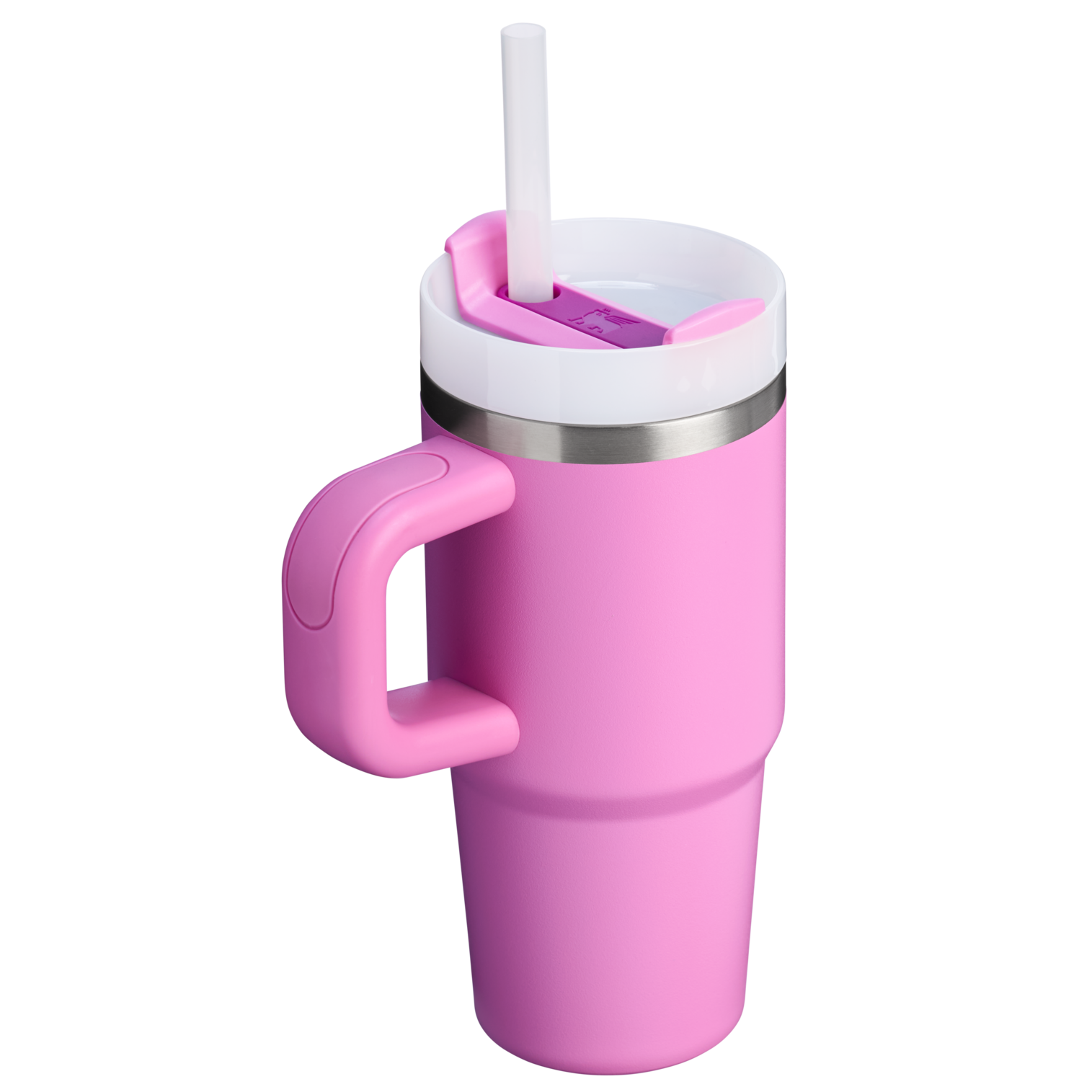 Car-Cup Friendly The Quencher H2.O Flowstate Tumbler | Stanley Create D291F - Premium Stainless Steel Straw Cup for All-Day Hydration Detail
