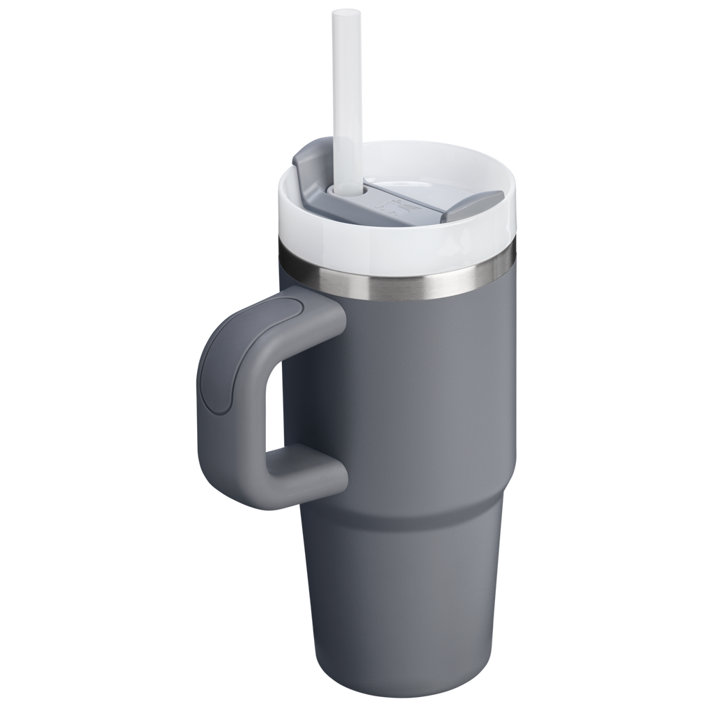 Car-Cup Friendly The Quencher H2.O Flowstate Tumbler | Stanley Create D291F - Premium Stainless Steel Straw Cup for All-Day Hydration Detail