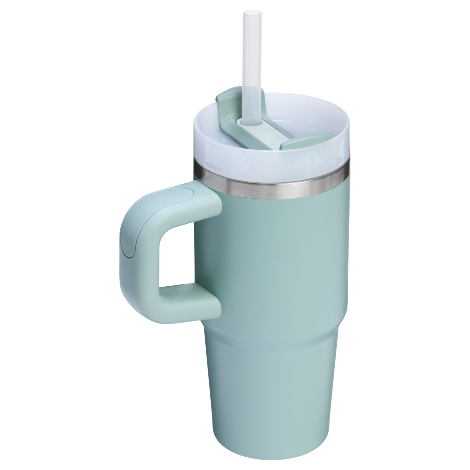 Car-Cup Friendly The Quencher H2.O Flowstate Tumbler | Stanley Create D291F - Premium Stainless Steel Straw Cup for All-Day Hydration Detail