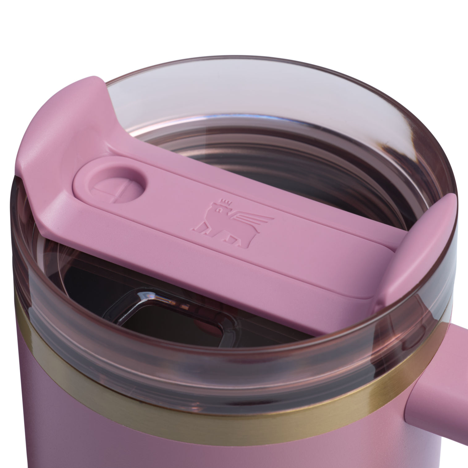Car-Cup Friendly The Quencher H2.0 Flowstate Tumbler D051L - Double-Wall Vacuum Insulated Travel Tumbler with Straw Detail