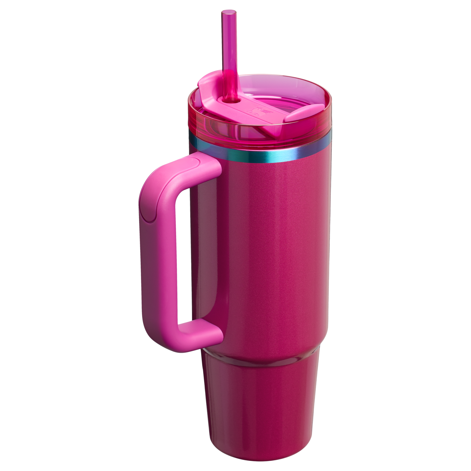 Car-Cup Friendly The Quencher H2.0 Flowstate Tumbler D051L - Double-Wall Vacuum Insulated Travel Tumbler with Straw Detail