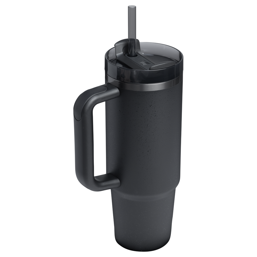 Car-Cup Friendly The Quencher H2.0 Flowstate Tumbler D051L - Double-Wall Vacuum Insulated Travel Tumbler with Straw Detail