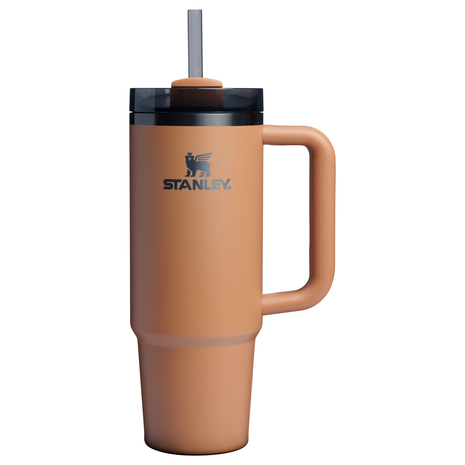 Large Capacity The Quencher H2.0 Flowstate Tumbler | Stanley Create D331C - FlowState 3-Position Lid Insulated Travel Mug - Camel