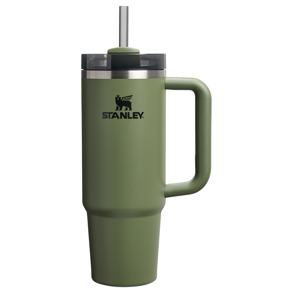 Large Capacity The Quencher H2.0 Flowstate Tumbler | Stanley Create D331C - FlowState 3-Position Lid Insulated Travel Mug - Dried Pine