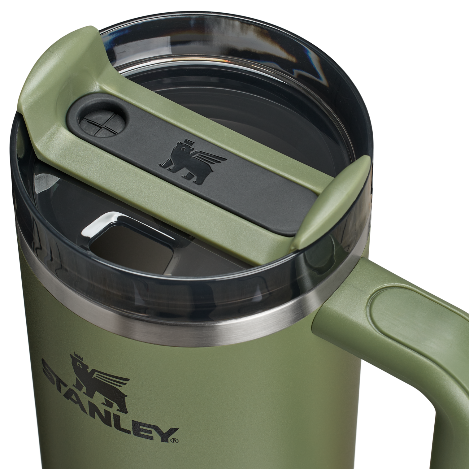 Insulated Travel The Quencher H2.0 Flowstate Tumbler D030T - 40oz Large Capacity Car-Cup Friendly Quencher Detail