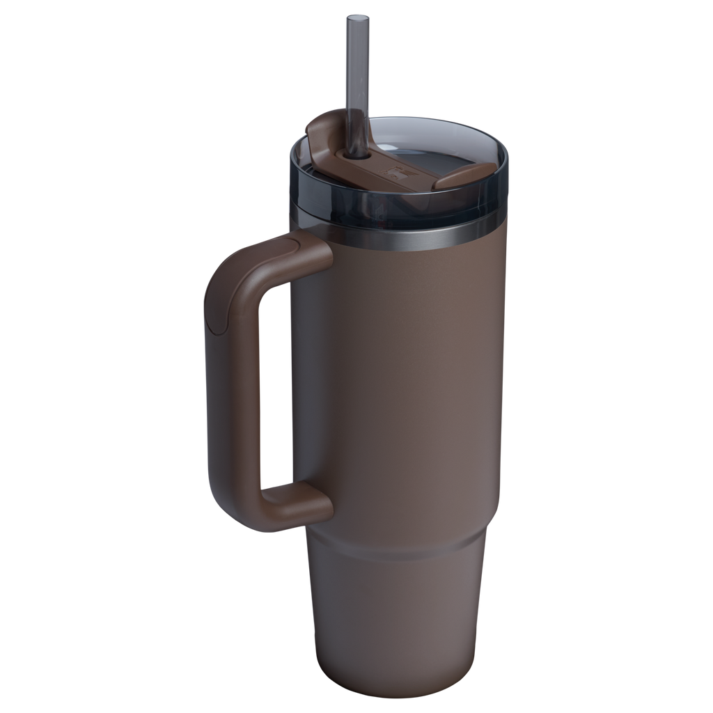 Car-Cup Friendly The Quencher H2.0 Flowstate Tumbler D051L - Double-Wall Vacuum Insulated Travel Tumbler with Straw Detail