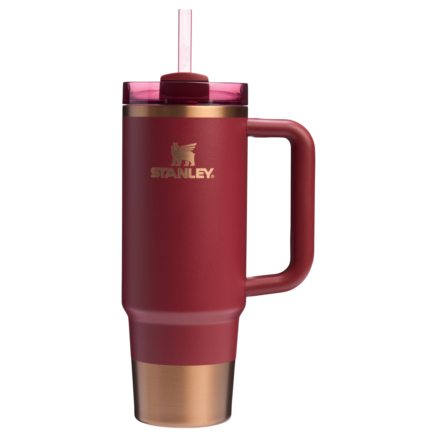 Car-Cup Friendly The Quencher H2.0 Flowstate Tumbler D051L - Double-Wall Vacuum Insulated Travel Tumbler with Straw Detail