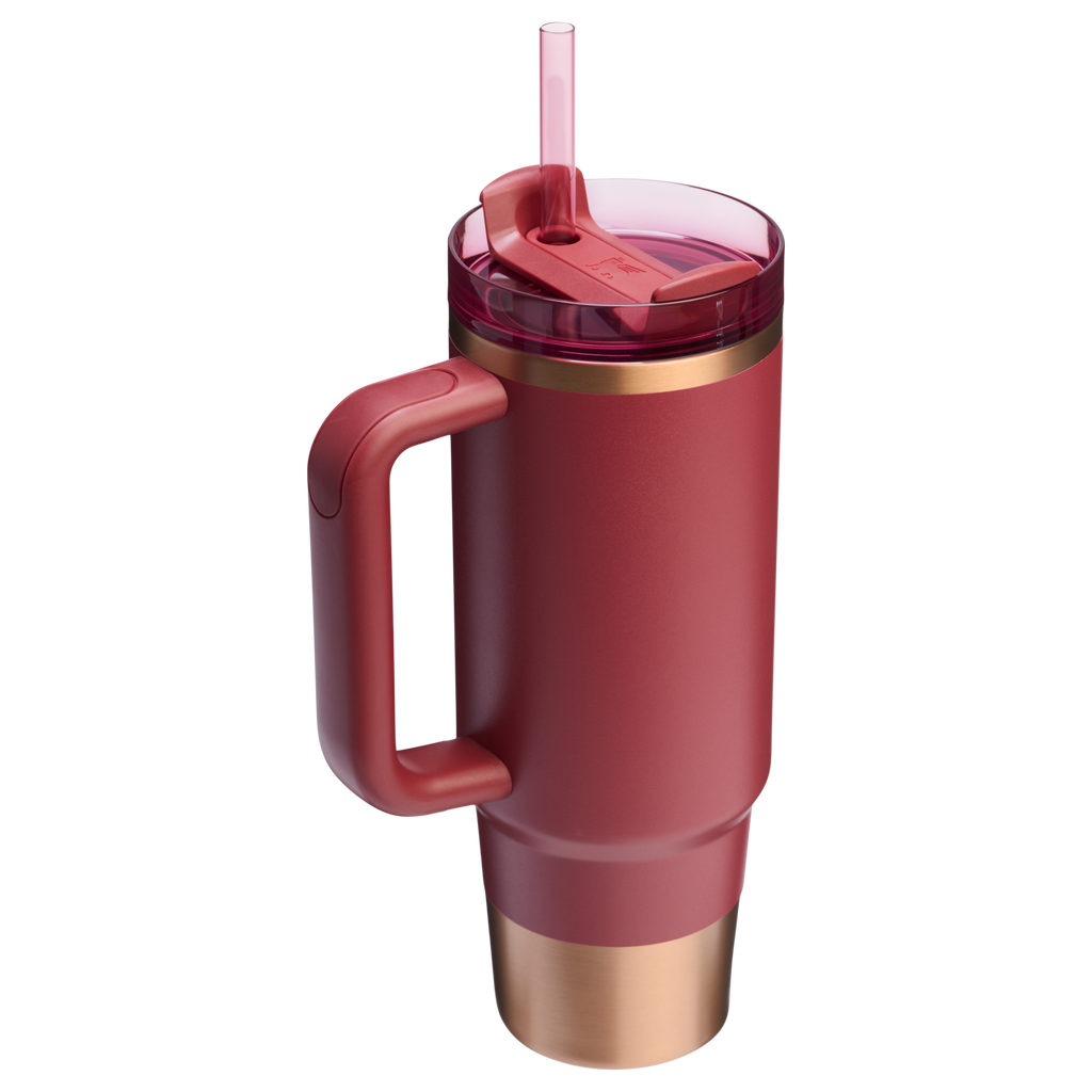 Large Capacity The Quencher H2.0 Flowstate Tumbler | Stanley Create D331C - FlowState 3-Position Lid Insulated Travel Mug Detail