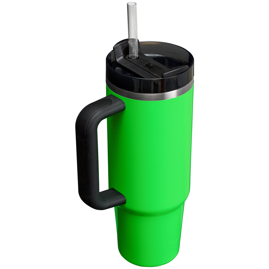 Car-Cup Friendly The Quencher H2.0 Flowstate Tumbler D051L - Double-Wall Vacuum Insulated Travel Tumbler with Straw Detail