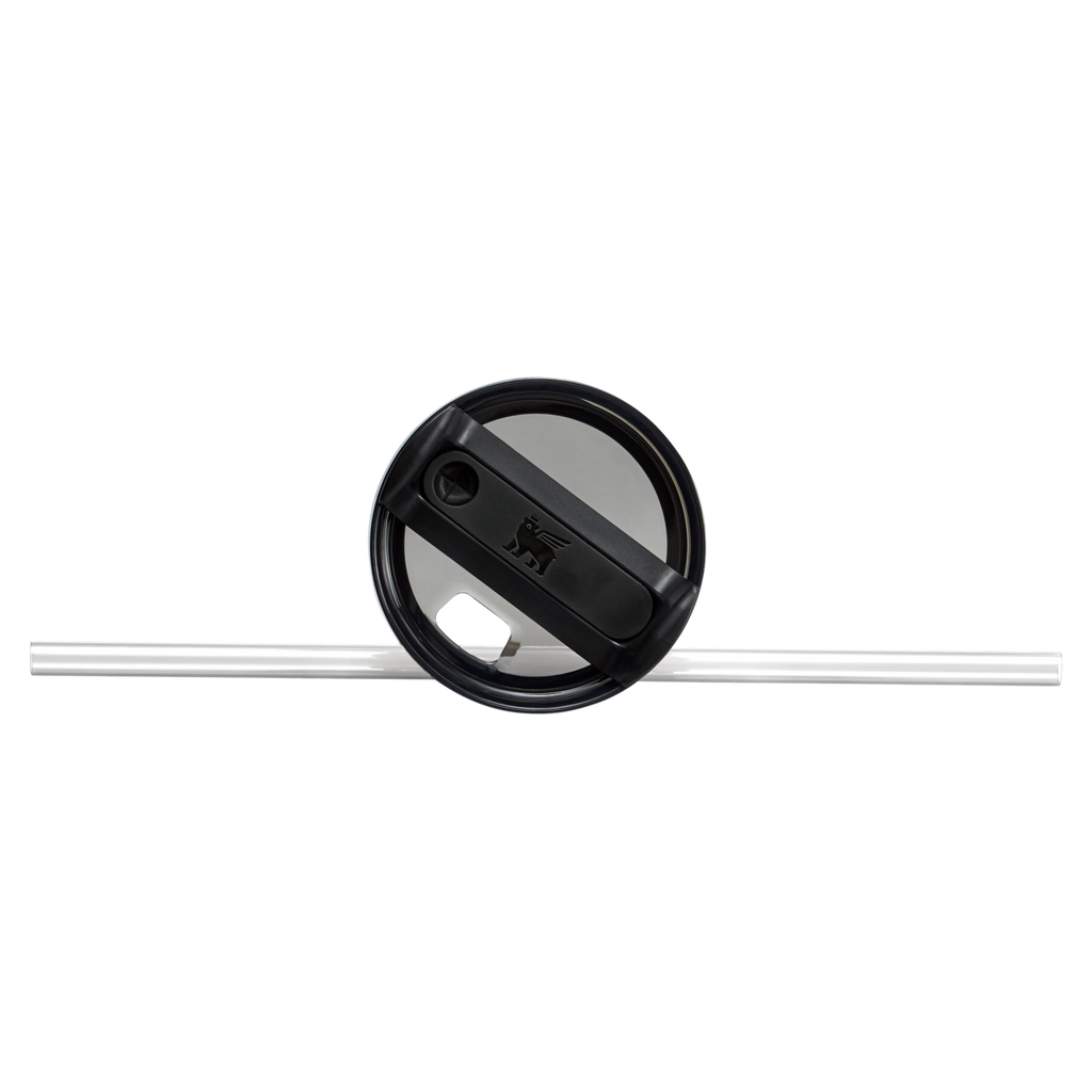 Car-Cup Friendly The Quencher H2.0 Flowstate Tumbler D051L - Double-Wall Vacuum Insulated Travel Tumbler with Straw Detail